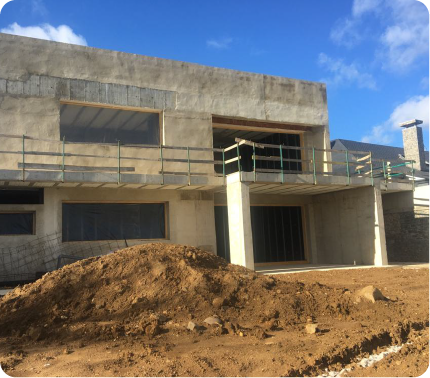 construcción obra nueva